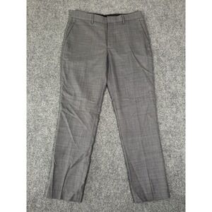 J Crew Pants Mens 30x30 Gray Bowery Slim Stretch Wool Blend Trouser Preppy NWT